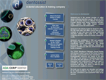 Tablet Screenshot of dentassist.com